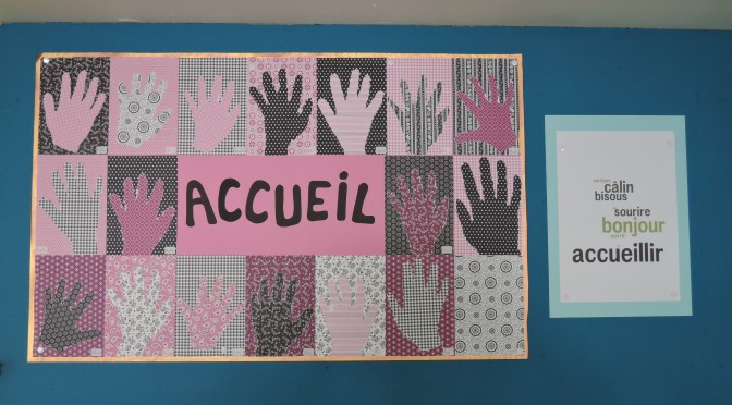 L’accueil des 3ème maternelles (Mesdames Bénédicte)