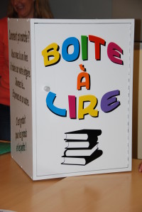 Boites à lire et Vente aux enchères