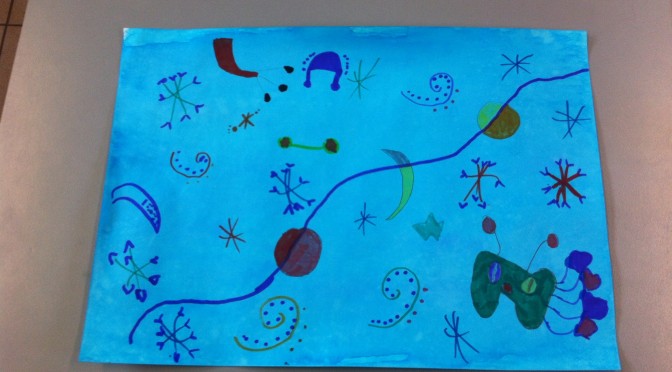 A la manière de Miro en 3ème maternelle et 1ère primaire