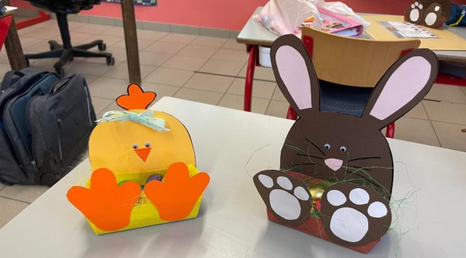 Bricolage de Pâques P1-P2